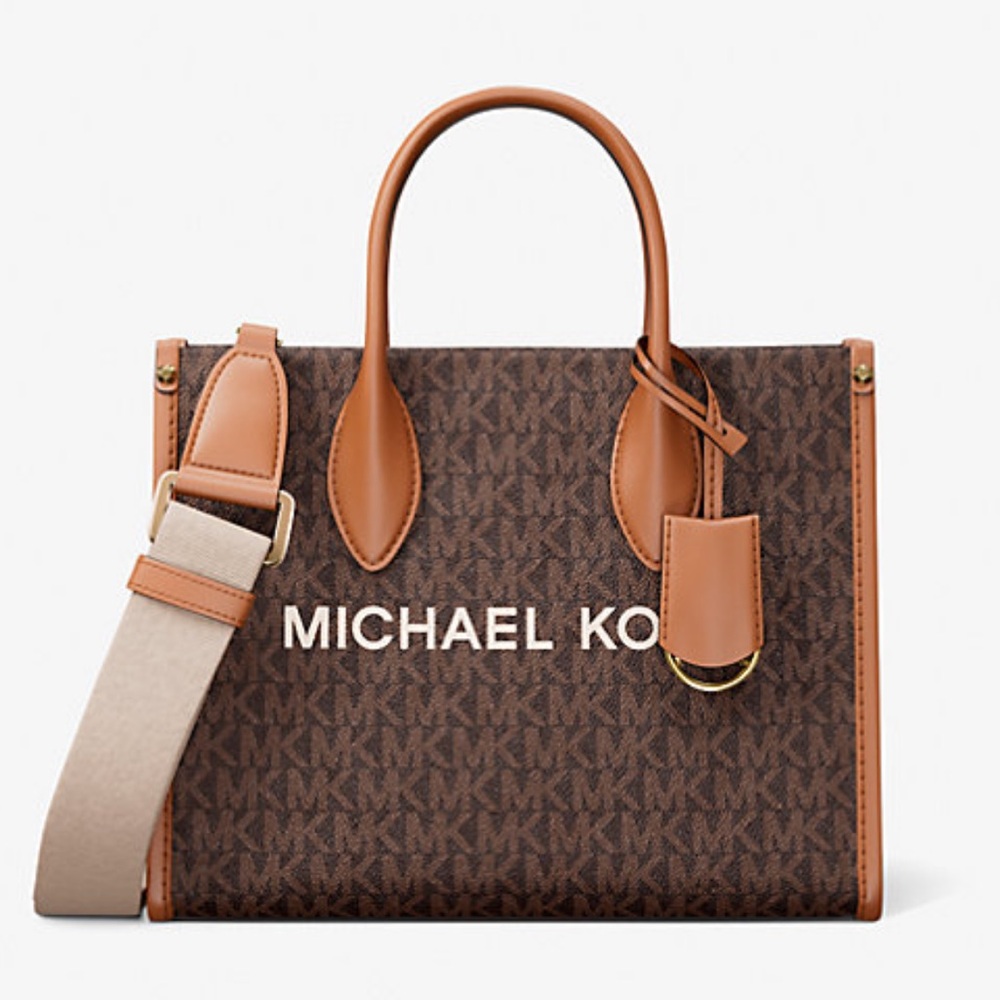 Michael Kors Mirella Small Signature Logo Crossbody Bag
Brown 
NWT - Picture 5 of 16